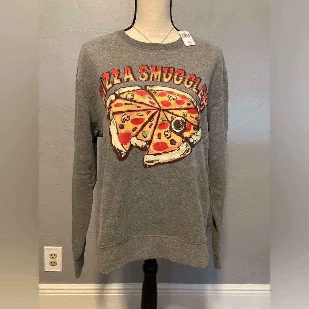 Disney Star Wars Gray Pizza Smuggler Sweatshirt